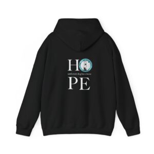 Hope design on back Hooded Sweatshirt
