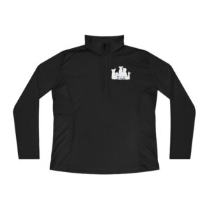 Dog Skyline-Ladies Quarter-Zip Pullover